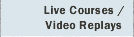 Search for Live & Video Replay courses